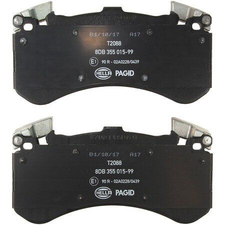Pagid Brakes Brake Pad Set Disc Brake, 355015991 355015991